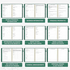 SUNEE End of Life Planner, I‘m Dead Now What Planner, Large Print Spiral-Bound - Image 6