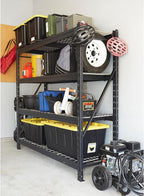 Ironton 4-Tier Industrial Steel Shelving Unit, 000-Pound Load Capacity - Image 6
