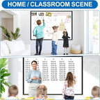 H-Qprobd Large Magnetic White Board Dry Erase Whiteboard - Image 7