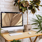 Leather Desk Pad, Mouse Pad, Non-Slip Desk Protector Mat, Leather Desk Blotter - Image 8