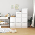 3-Drawer File Cabinet with Lock, Metal Vertical Filing Cabinets - Image 2