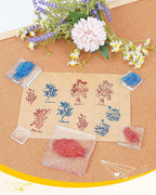 UCEC 7 Pieces Acrylic Stamp Block Clear Stamping Tools Set - Image 6