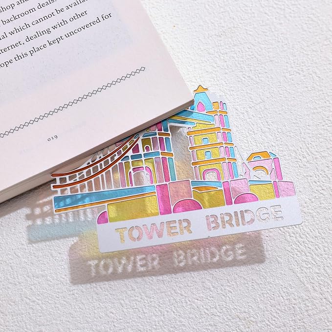 Metal Bookmarks with Transparent Design - Image 6
