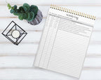 Better Office Products Activity Log Notepad, 8.5" x 11", Planning Note Pad - Image 5