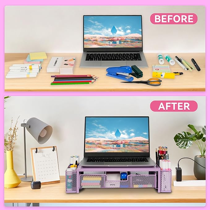 Qupui Computer Monitor Stand Riser - Image 3