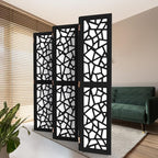 VINGLI 70'' H Room Divider, Non-Woven Fabric Privacy Screen, Indoor Partition - Image 7