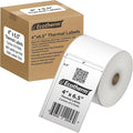 4" x 6.5" Thermal Labels | 6 Rolls | 2280 Labels | fits Zebra, Offnova Thermal by EcothermProducts