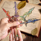 4pcs Fantasy Sword Bookmarks for Books, Planners - Image 6