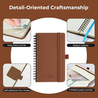 IN-LUXPRO Planner 2026 Daily Weekly and Monthly, 6.5"x3.75", 12 Months Spiral - Image 6