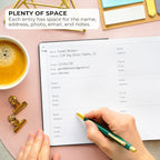 Clever Fox Address Book with alphabetic tabs - Image 3