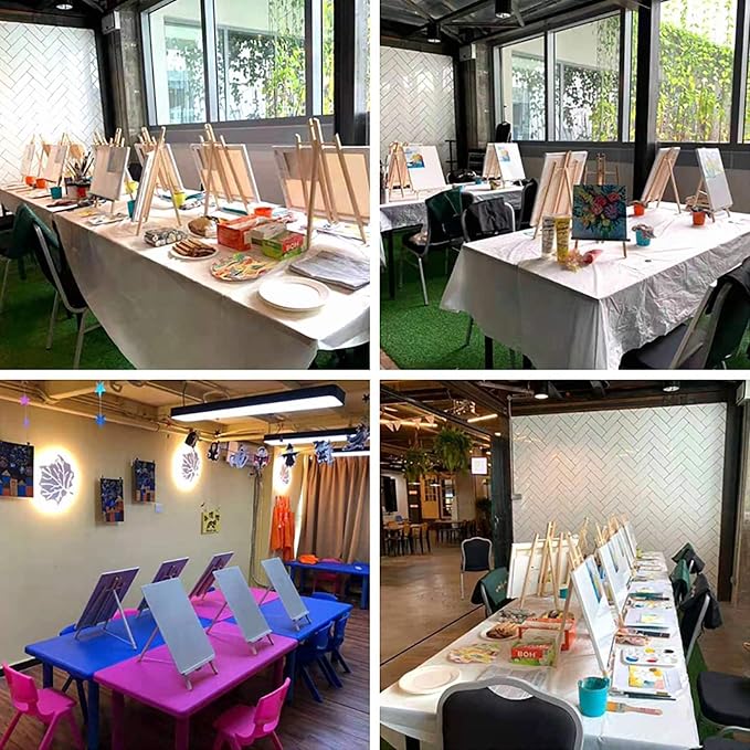 MEEDEN 16 Inch Tabletop Easel: 12 Pack Beech Wood Easel - Image 7
