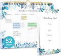 8.5x11 Weekly Planner Notepad Undated To Do List Note pad 52 Weekly Desk Wall by Yoment-Enjoyyourmoment