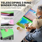 WOT I Telescoping Project Organizer, Refillable Binder - Image 2
