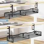 Mzmaxy Cable Management, Metal Cord Organizer - Image 7