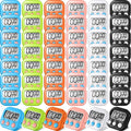 Macarrie 48 Pcs Digital Kitchen Timer Bulk Small Magnetic Backing Stand Timer by Macarrie