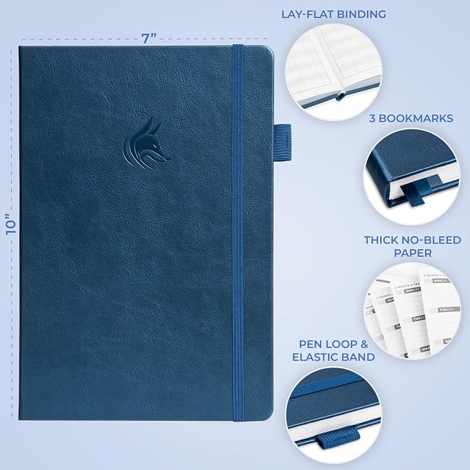Clever Fox Planner Large – Undated Weekly & Monthly Planner - Image 4