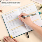 ZXHQ Address Book with Colorful Alphabetical Tabs - Image 7