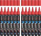 Overseas Red Paint Pens Paint Markers by Overseas