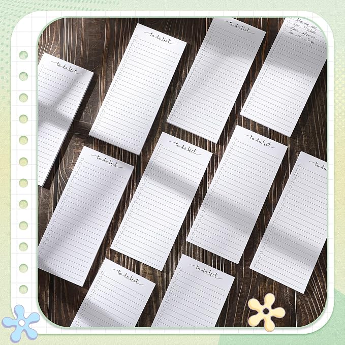 Censen 10 Pack 500 Sheets To Do List Notes Daily Checklist Notepads - Image 6