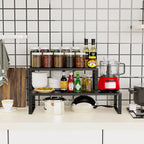 Jojocross Expandable Stackable Spice Rack Organizer - Image 3
