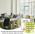 2 Pack of Visitor Badges Registry Log - Image 7