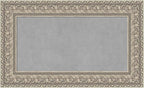 Amanti Art Silver Framed Magnetic Board 19x31 Small Vision Board by AmantiArt
