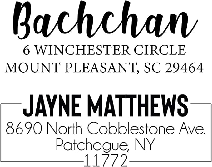 Custom Return Address Stamp - Image 2