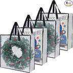 PWRSC 4-Pack Clear Heavy Duty Moving Bags and Storage Bags, 25 Gallon Large by Unknown