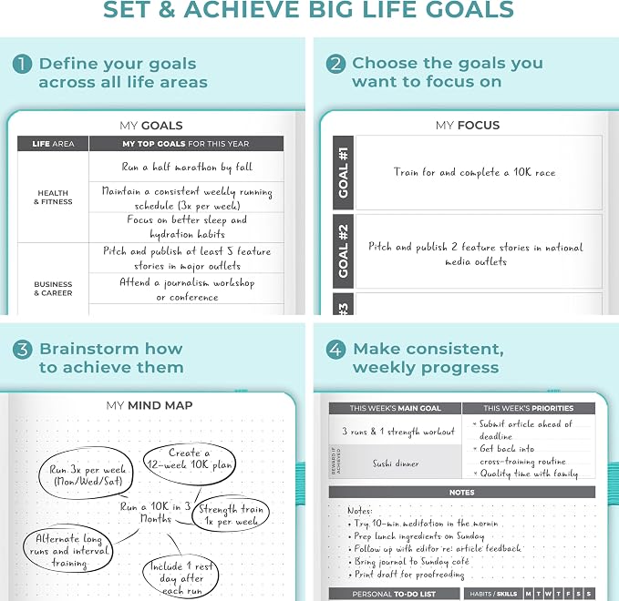 Clever Fox Dated Planner 2026-2027 – Weekly Life Planner Notebook - Image 8