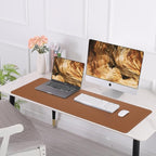 Leather Desk pad Protector, Large Desk mat - Image 8