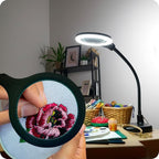Brightech LightView Pro Flex 2 in 1 Magnifying Desk Lamp, 1.75x Light Magnifier - Image 2