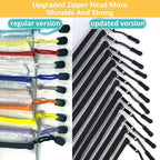 YOPCDJ 12pcs Mesh Zipper Pouch Bags, A4 Puzzle Bag - Image 4