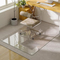 GLSLAND Tempered Glass Chair Mat, Transparent by GLSLAND