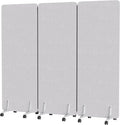 MORDEER 70.8" W x 63" H Freestanding Partition Room Dividers, Acoustic Panels by MORDEER