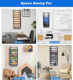 Solinxe Wall File Holder, 10 Pockets Hanging File Folder, Paper Organizer - Image 5