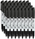 Buecs Permanent Markers, Fine Point, Waterproof & Smear Proof Markers, Quick by Buecs