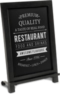 HBCY Creations Rustic Black Wooden Tabletop Chalkboard by HBCYCreations