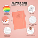 Clever Fox Planner – Undated Weekly & Monthly Planner - Image 2