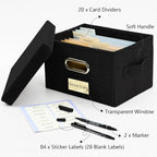 Remowith Greeting Card Organizer and Storage Box - Image 3