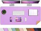 Leather Desk pad Protector, Large Desk mat by AFIING