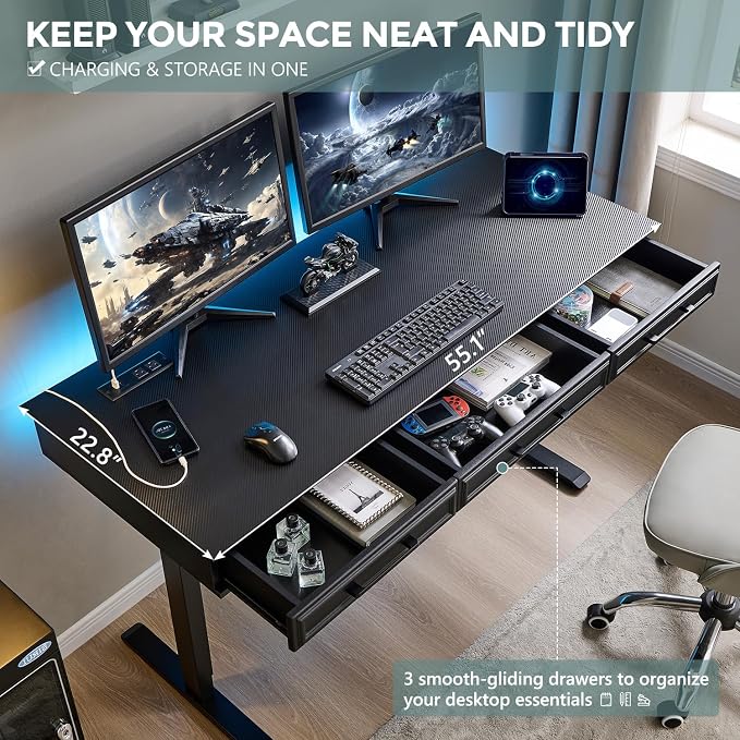 wow97e Electric Standing Desk - Image 3