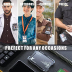 LIUGX Carbon Fiber Badge Holder, ID Card Holder - Image 5