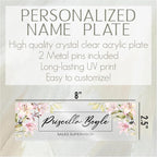 Personalized Acrylic Door Name Plate - Image 7