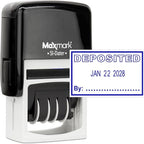 MaxMark Office Self Inking Date Stamp by Maxmark