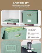 Oterri File Organizer, File Box, File Cabinet - Image 2