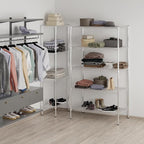 Regal Altair 24" Deep x 42" Wide x 74" Height Wire Shelving Kit | 5-Tier | NSF - Image 7