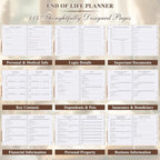 Lanpn End of Life Planner Death Organizer - Image 4