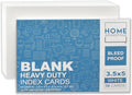 Home Advantage 3.5x5 Blank Index Cards by HomeAdvantage