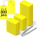 500 Pieces Plastic Shipping Tags by XUWAIDSGN