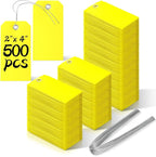 500 Pieces Plastic Shipping Tags by XUWAIDSGN